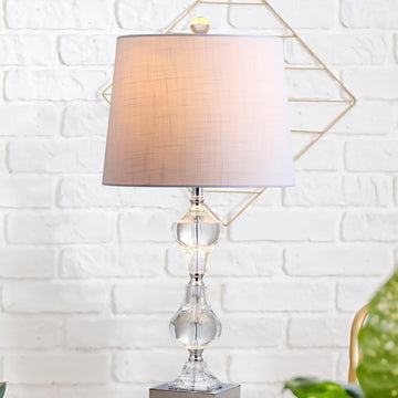Chloe 26" Crystal LED Table Lamp - JONATHAN Y